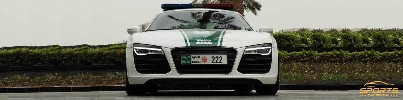 Dubai police car