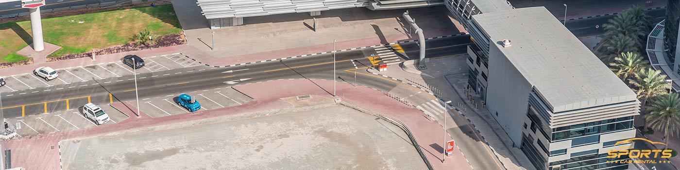 Free parking at Dubai metro