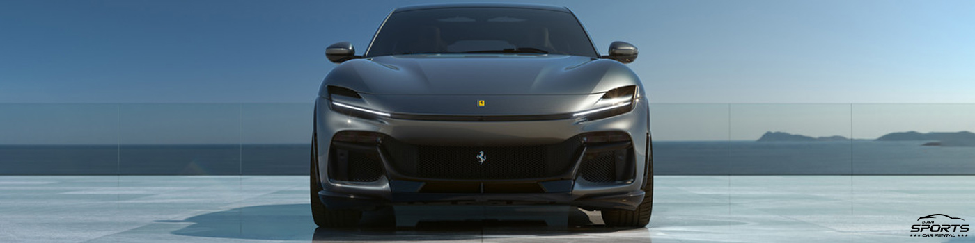 The brand new Ferrari Purosangue